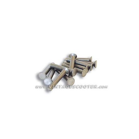 Rivets A Mater De Pignon Elastique Vespa (Jeu De 6)